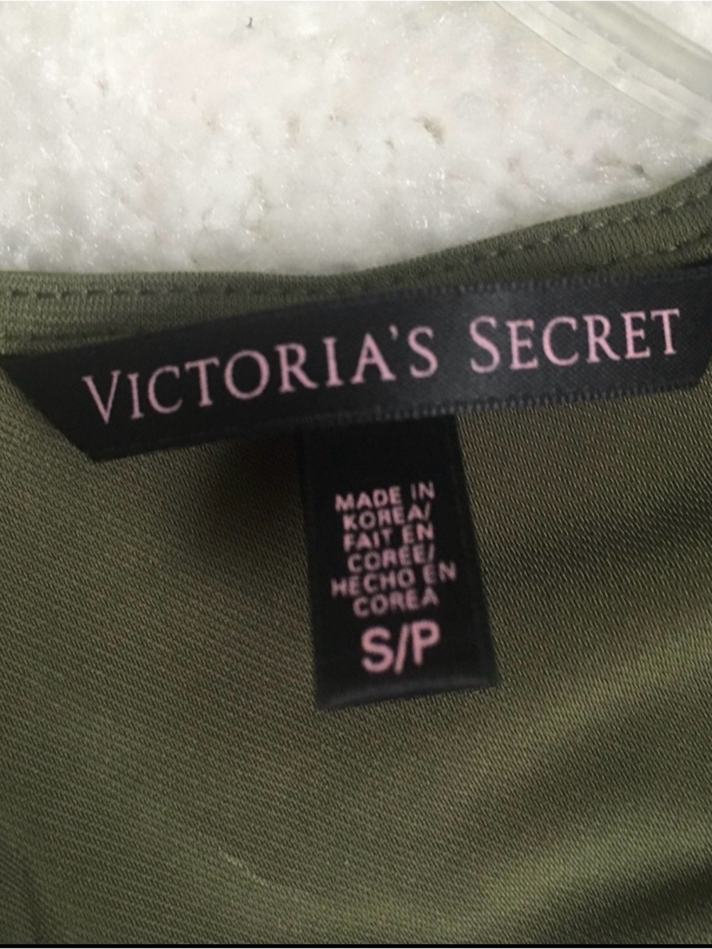 Victoria's Secret Olive Green dress- SP